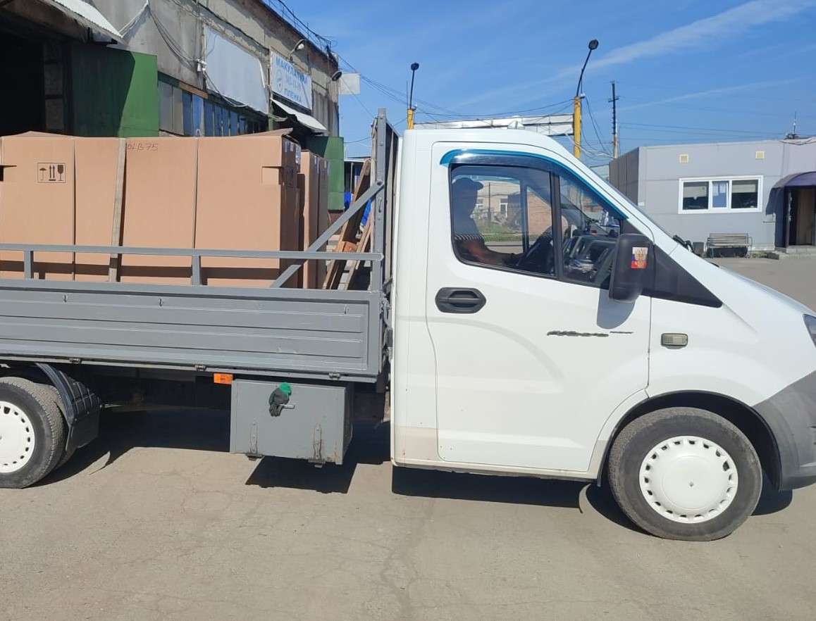 Отгрузка компрессоров Remeza СБ4/Ф-270.LB75 в г. Новосибирск