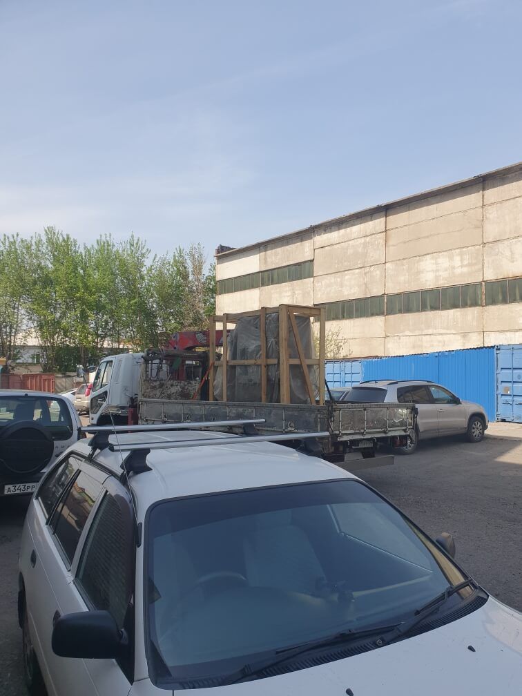 Отгрузка винтового компрессора Zammer SKTG15-8-500/O в г. Красноярск