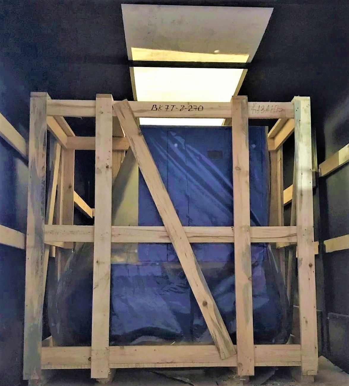 Отгрузка компрессора Remeza ВК7Т-8-270 в сервисный центр по обслуживанию легкового транспорта