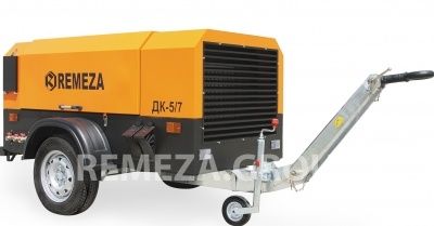 Дизельный компрессор Remeza ДК-3/7ДВ Дизельный компрессор Remeza ДК-3/7ДВ фото
