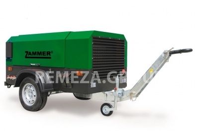 Дизельный компрессор Zammer 3.1/15-S (на раме) Дизельный компрессор Zammer 3.1/15-S (на раме) фото