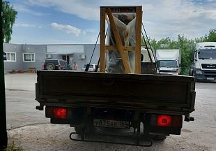 Отгрузка компрессора Remeza ВК15Е-15-500Д в г. Новосибирск
